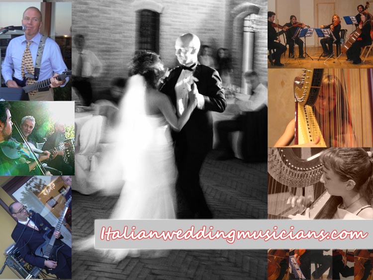 Italian Wedding Musicians - Destination wedding musicians Italy